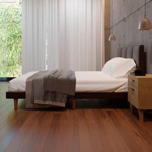 Cama Tradicional Nápoles Vinil Chocolate