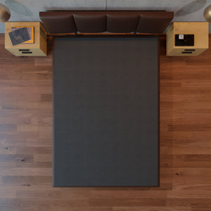 Cama Tradicional Nápoles Vinil Chocolate