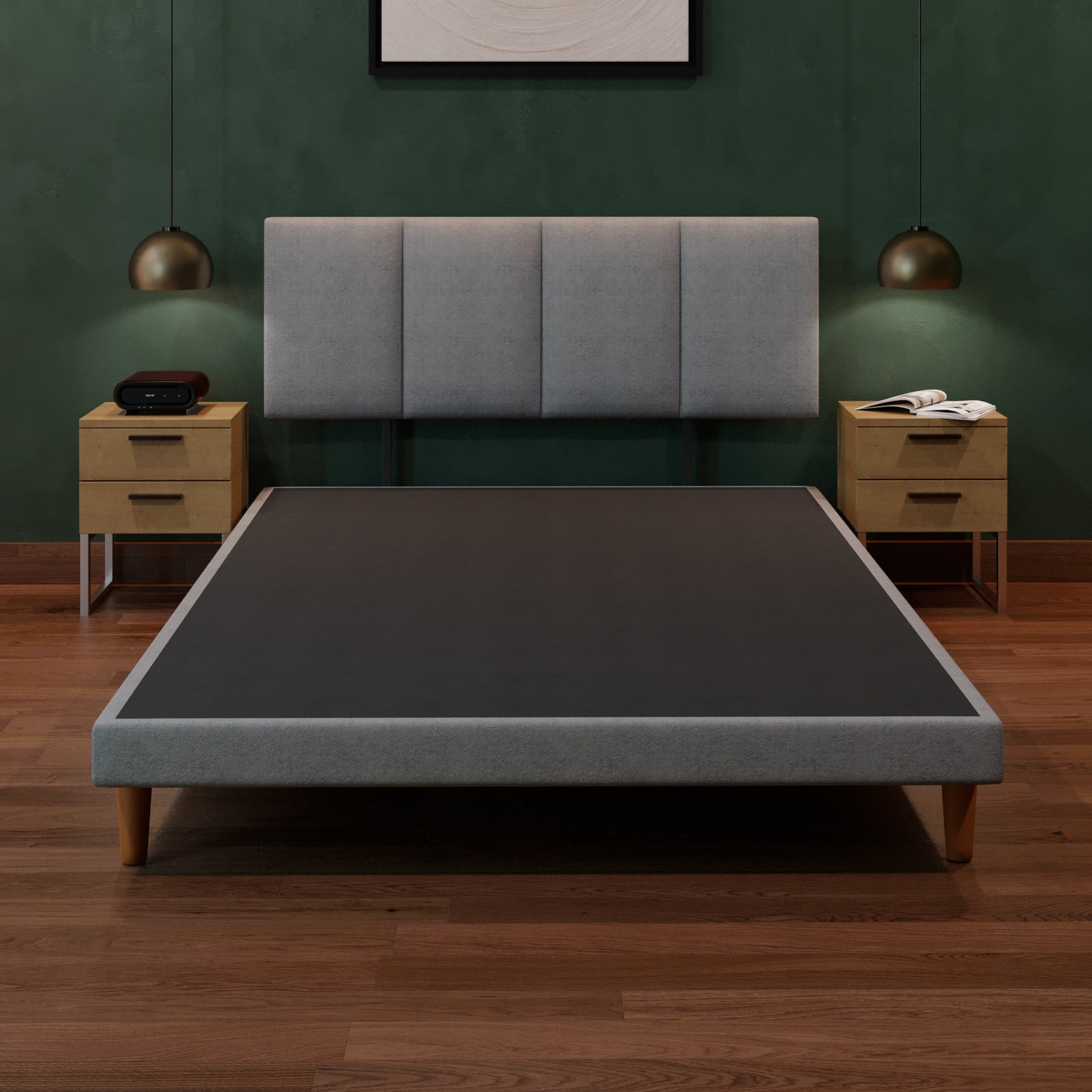 Cama Tradicional Napoles Lino Gris