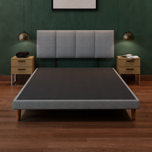 Cama Tradicional Napoles Lino Gris