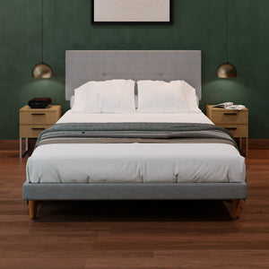 Cama Tradicional Urban Lino Gris