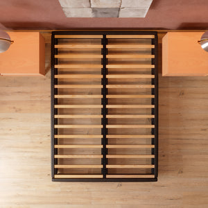 Base de Cama Roma Vinil Chocolate