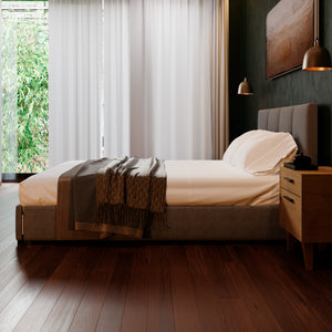 Cama Armable Napolés Lino Gris