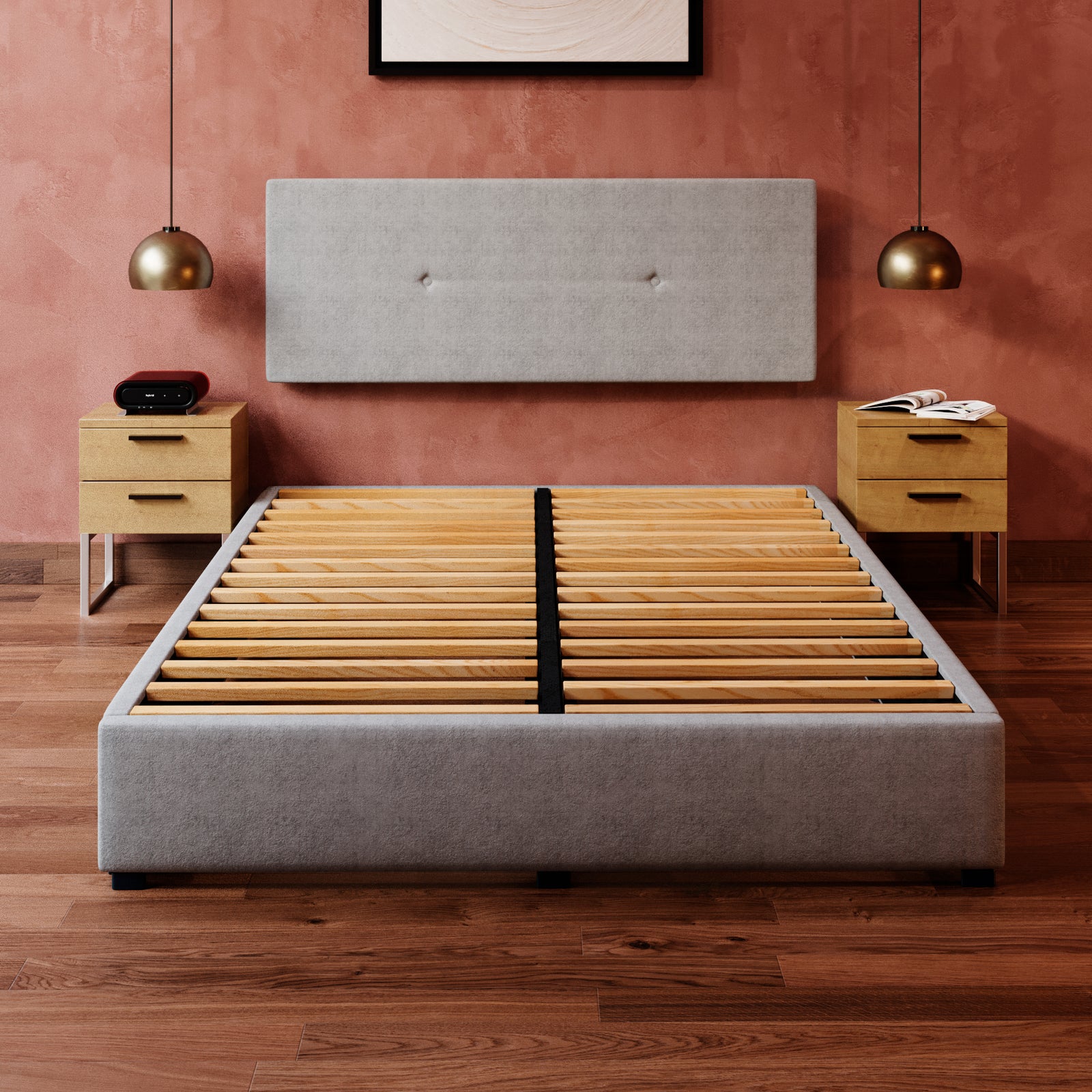 Cama Armable Urban Lino Gris