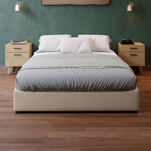 Base de Cama Roma Lino Beige