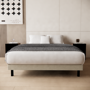 Base Cama Box Urban Lino Beige