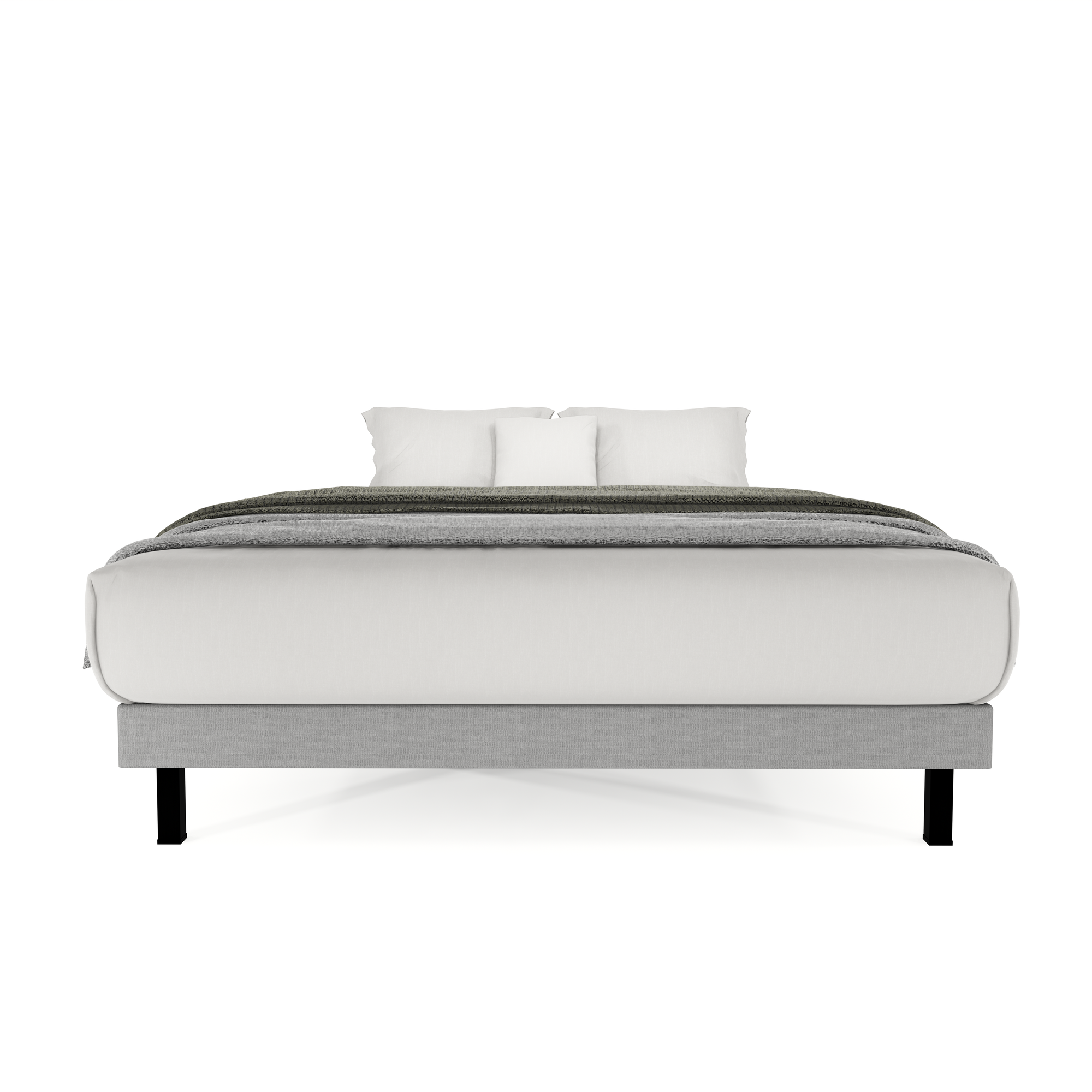 Base Cama Box Urban Lino Gris