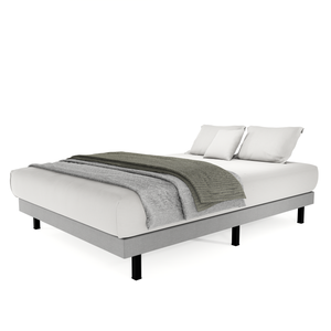 Base Cama Box Urban Lino Gris