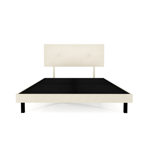 Recamara Base Cama Box Cabecera Urban Lino Beige