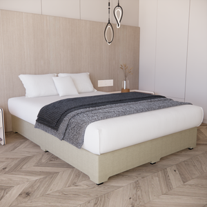 Base Cama Box Urban Lino Beige