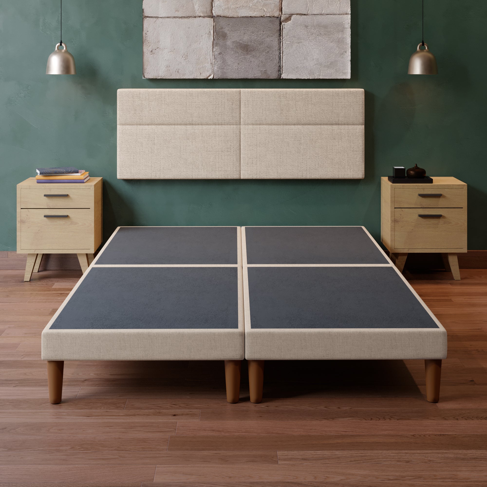 Cama Modular Cairo Lino Beige