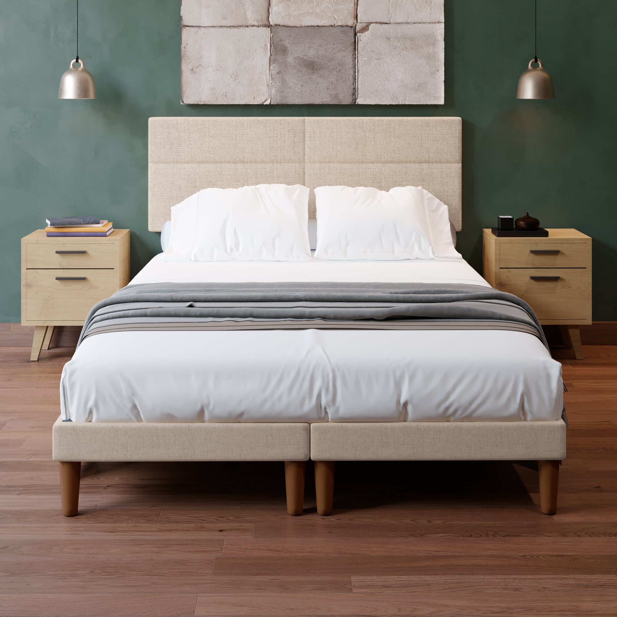 Cama Modular Cairo Lino Beige