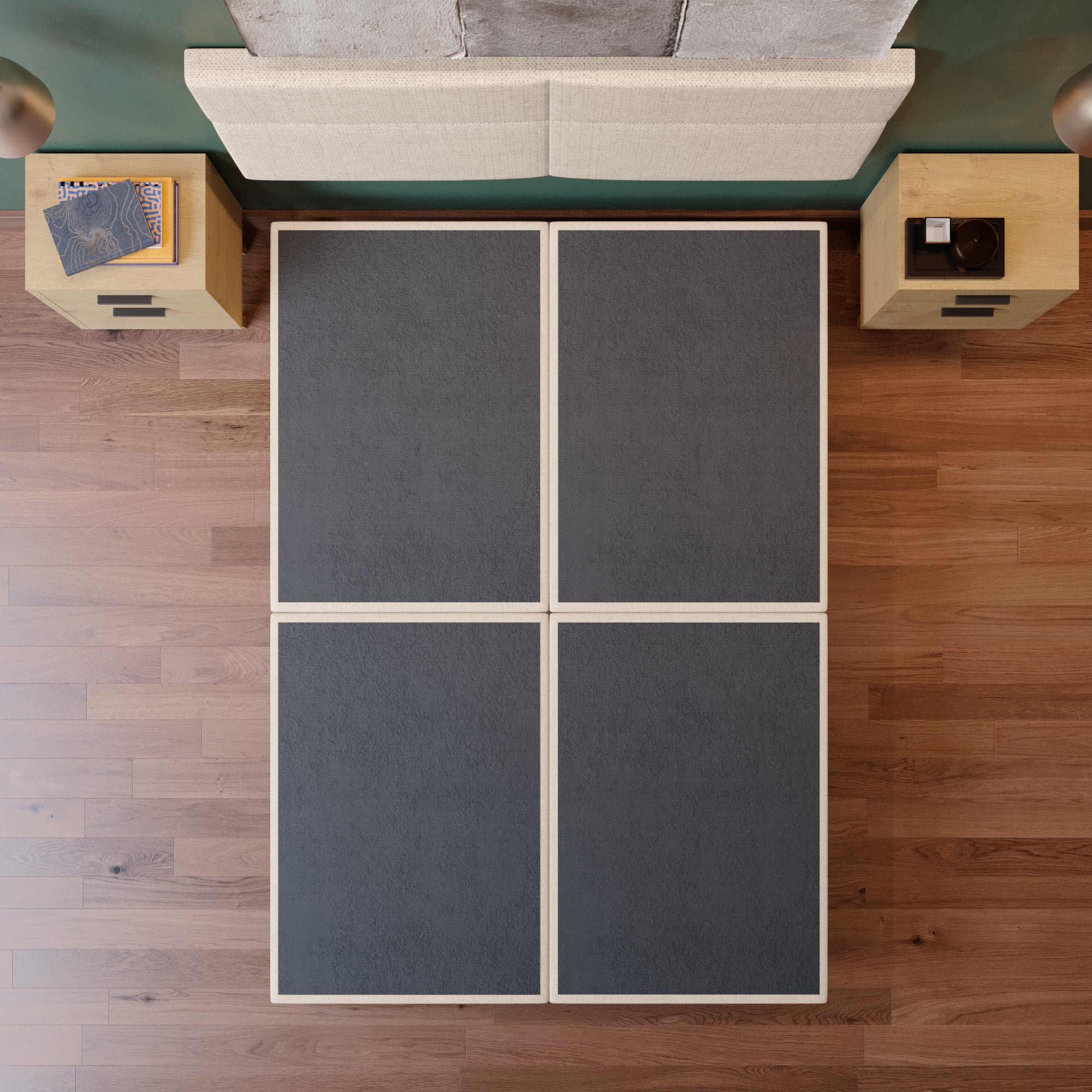 Cama Modular Cairo Lino Beige