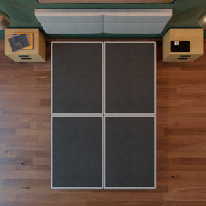 Cama Modular Cairo Lino Gris