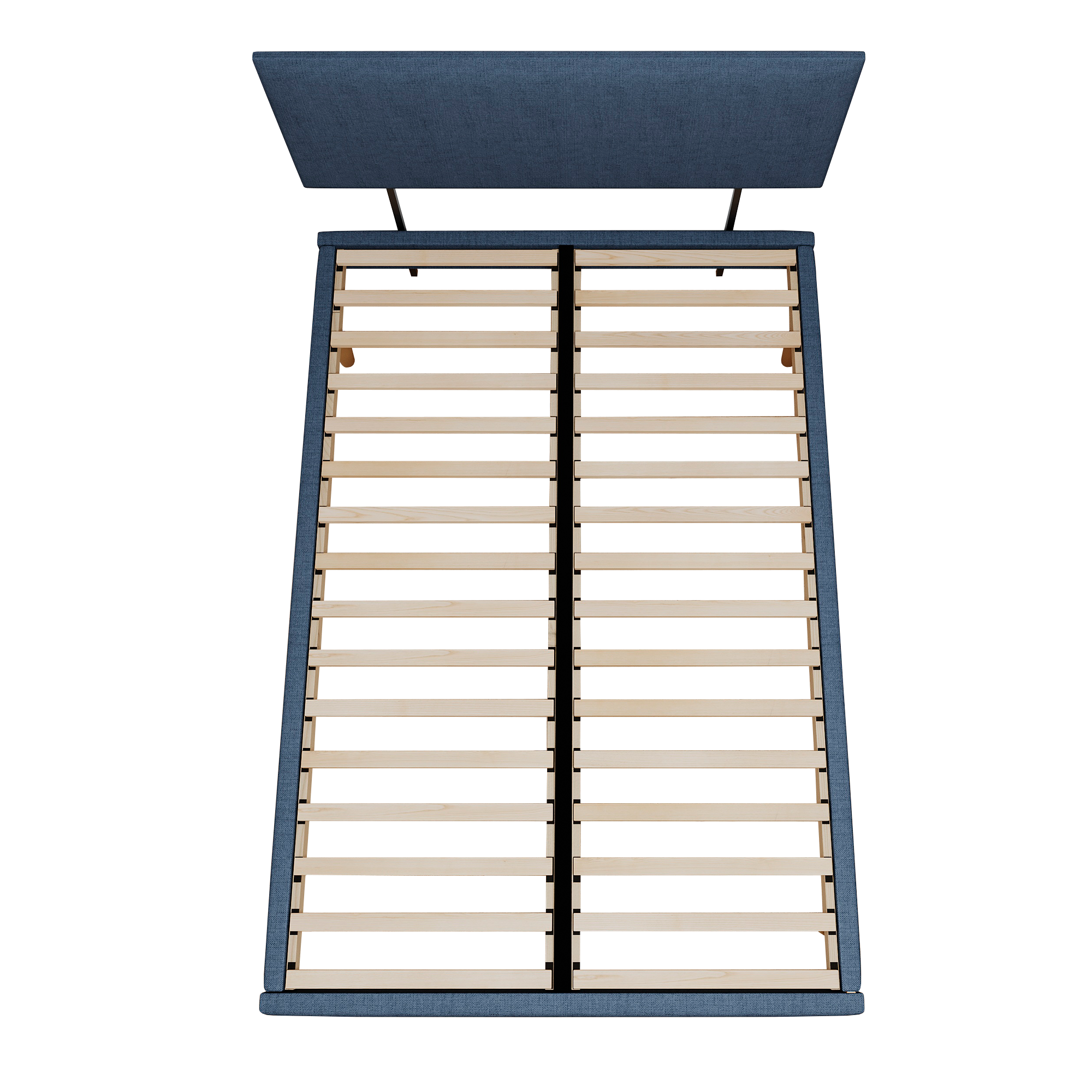 Cama Hibrida Nara Lino Azul
