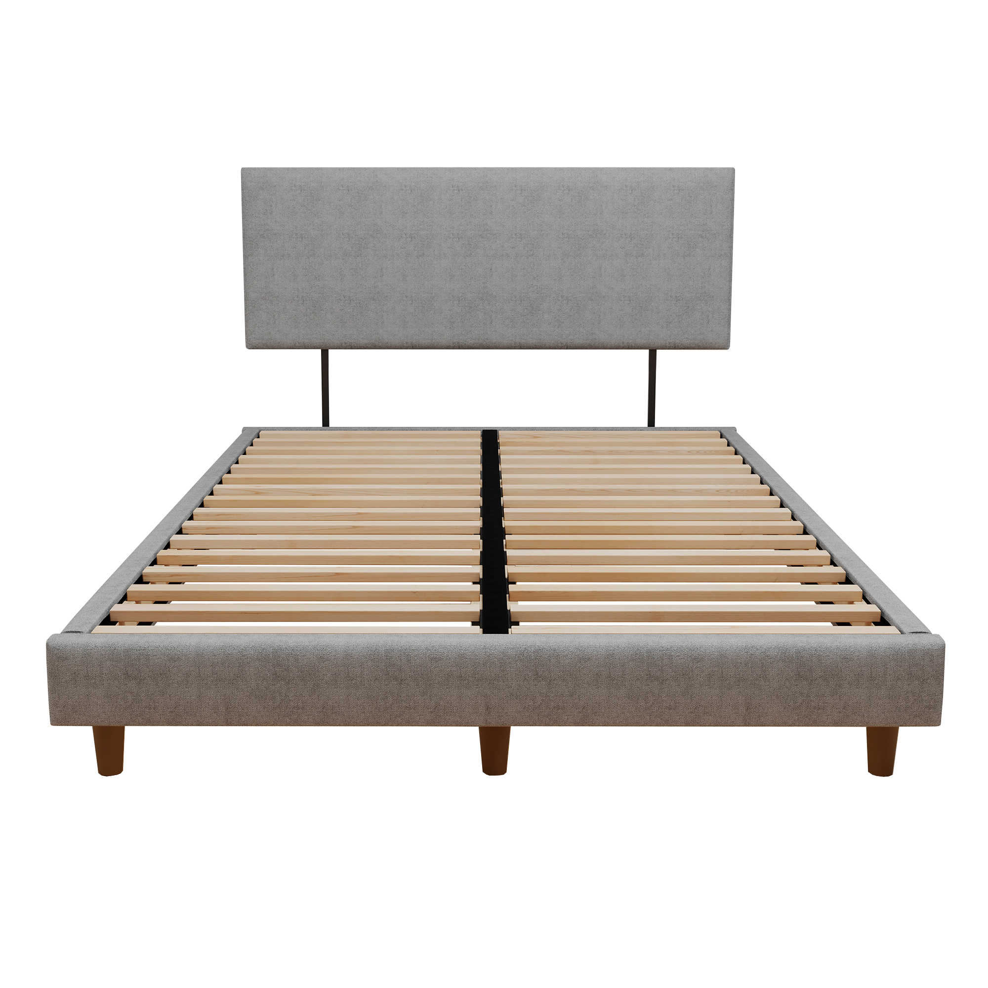Cama Hibrida Nara Lino Gris