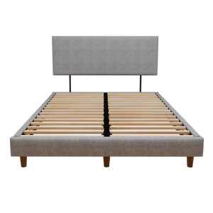 Cama Hibrida Nara Lino Gris