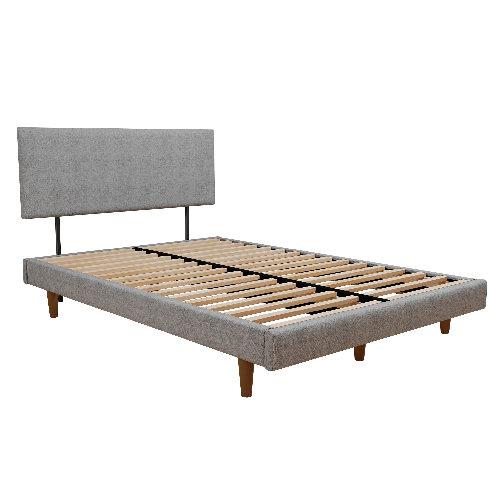 Cama Hibrida Nara Lino Gris