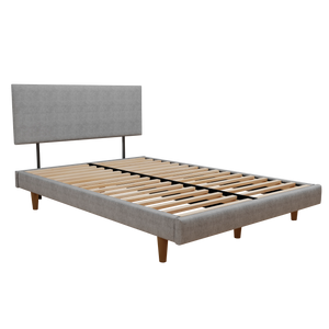 Cama Hibrida Nara Lino Gris