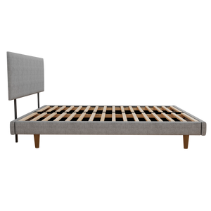 Cama Hibrida Nara Lino Gris