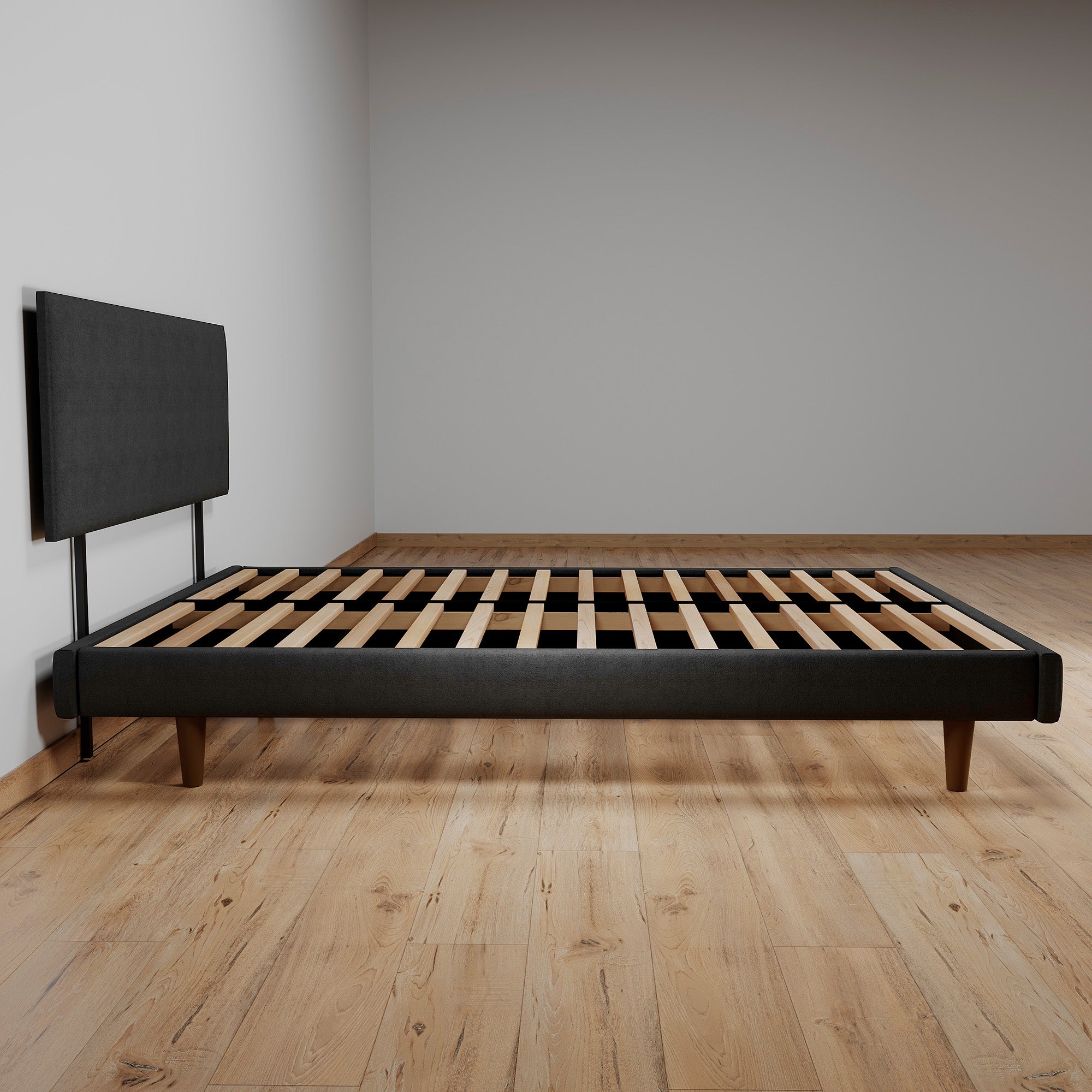 Cama Hibrida Nara Lino Negro