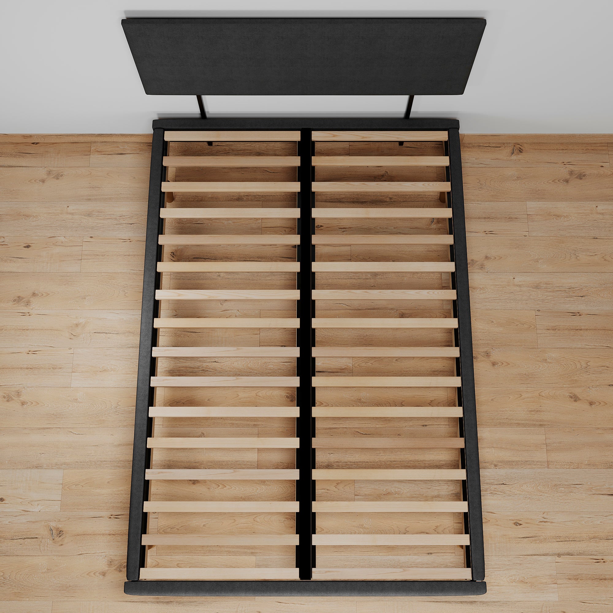 Cama Hibrida Nara Lino Negro