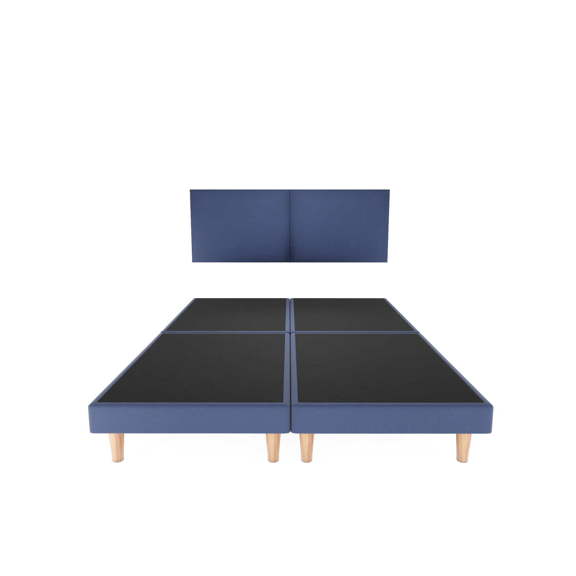 Cama Modular Praga Lino Azul