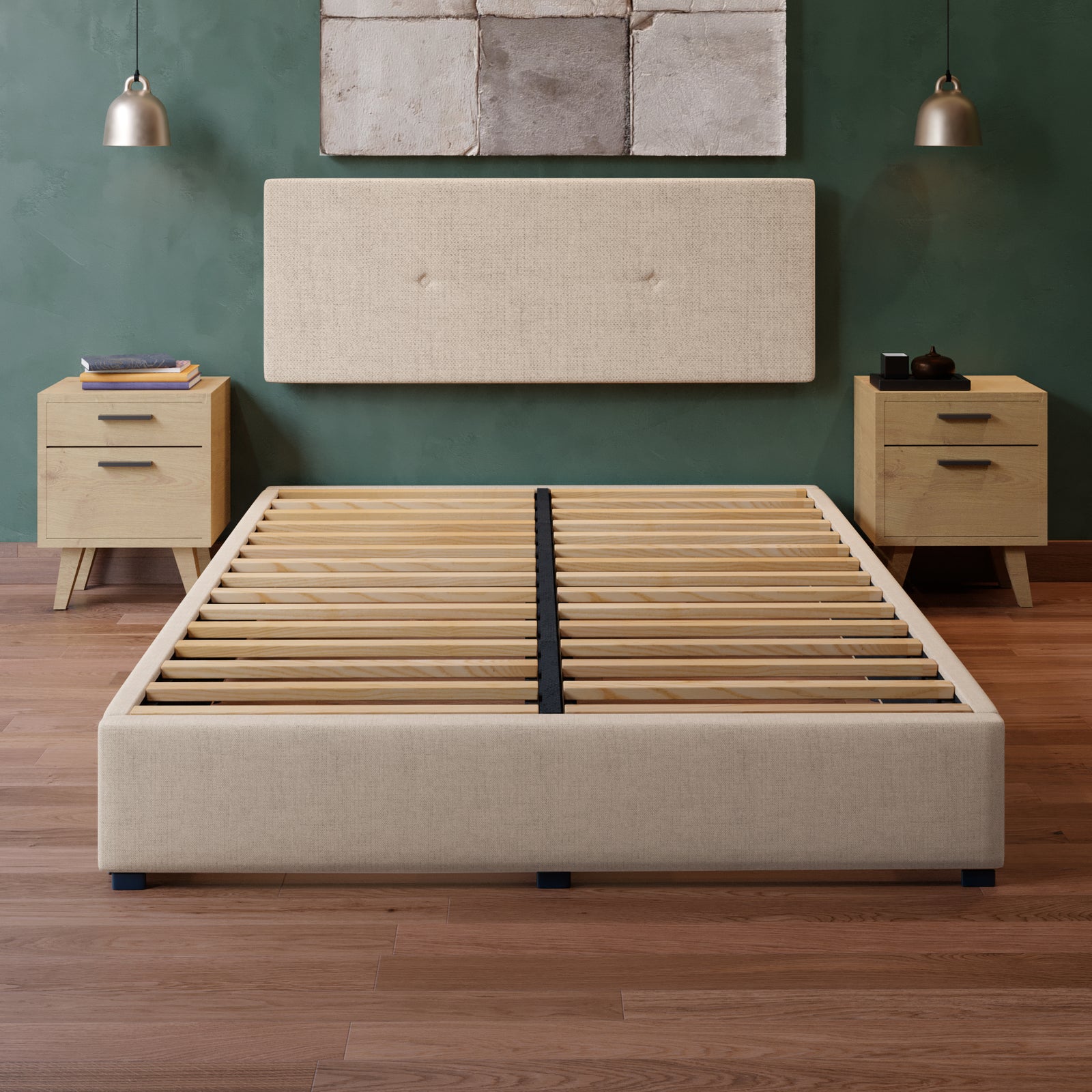 Cama Armable Urban Lino Beige