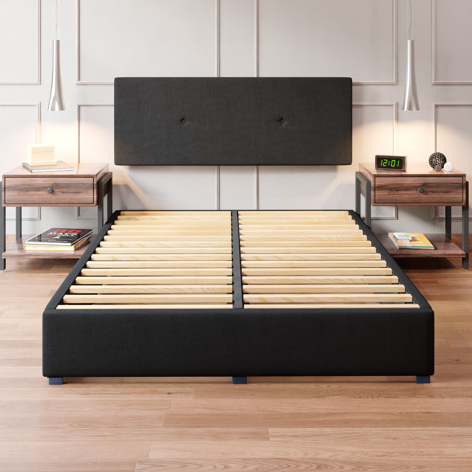 Cama Armable Urban Lino Negro