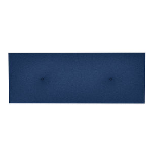 Cabecera para Base de Cama Urban Empotrable Lino Azul