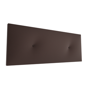 Cabecera para Base de Cama Urban Empotrable Vinil Chocolate