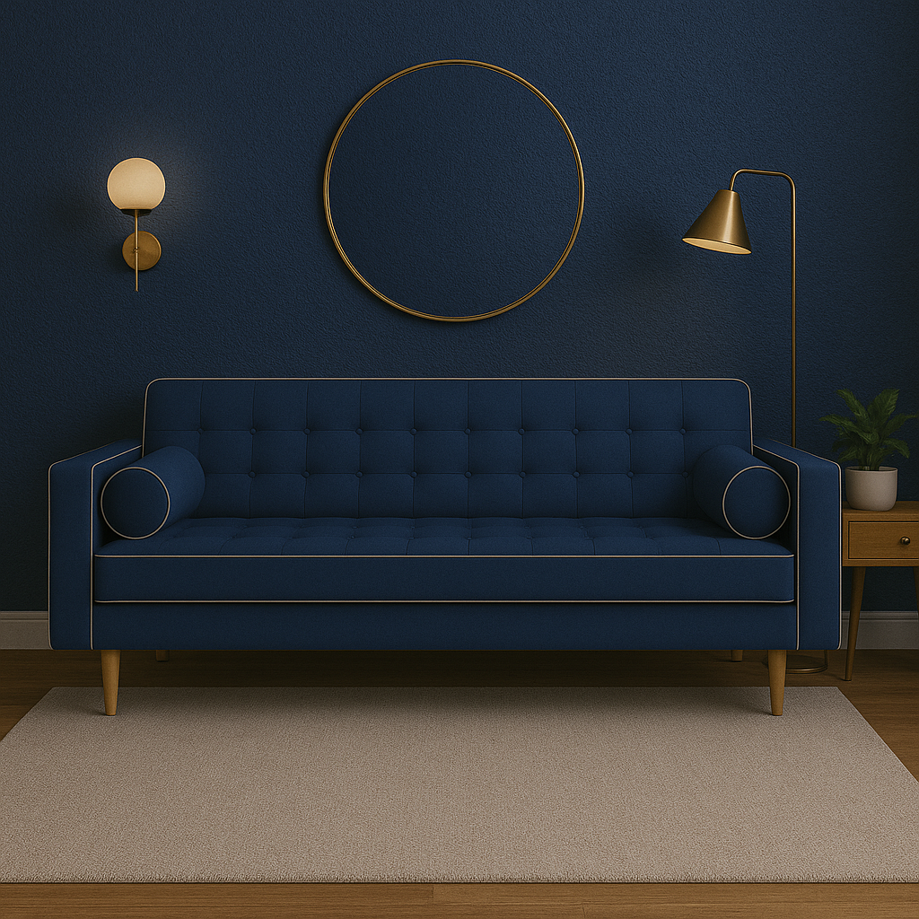 Sofa Cama Alocacia Azul