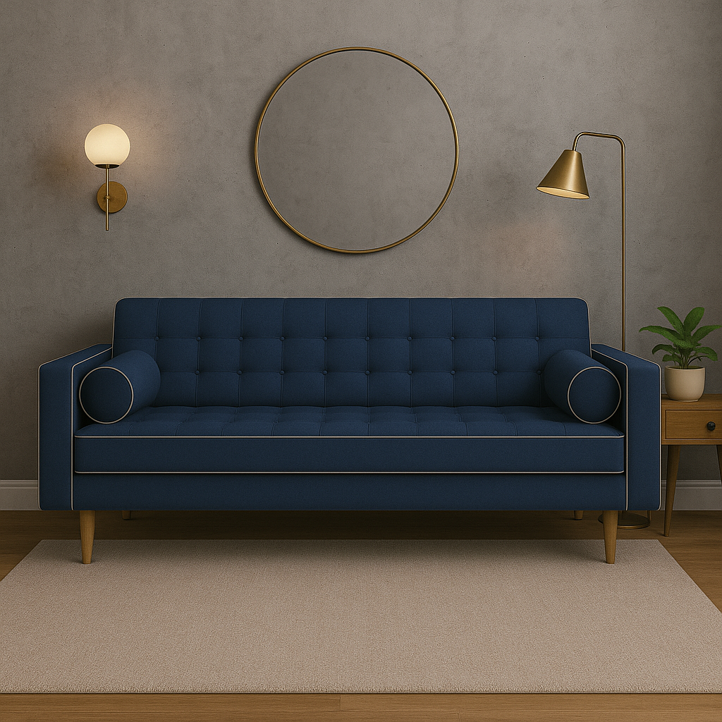 Sofa Cama Alocacia Azul