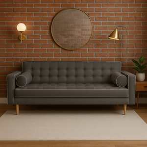 Sofa Cama Alocacia Gris