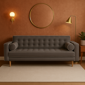 Sofa Cama Alocacia Gris