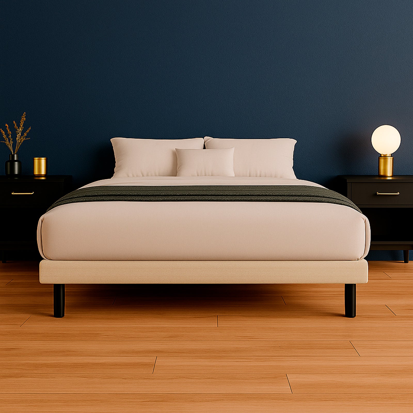 Base de Cama Urban Lino Beige