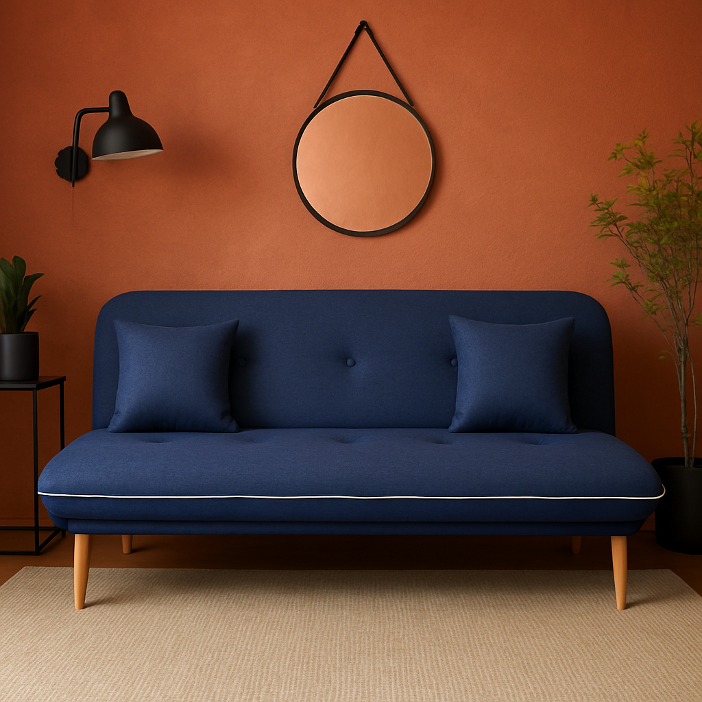 Sofa Cama Caladium Azul