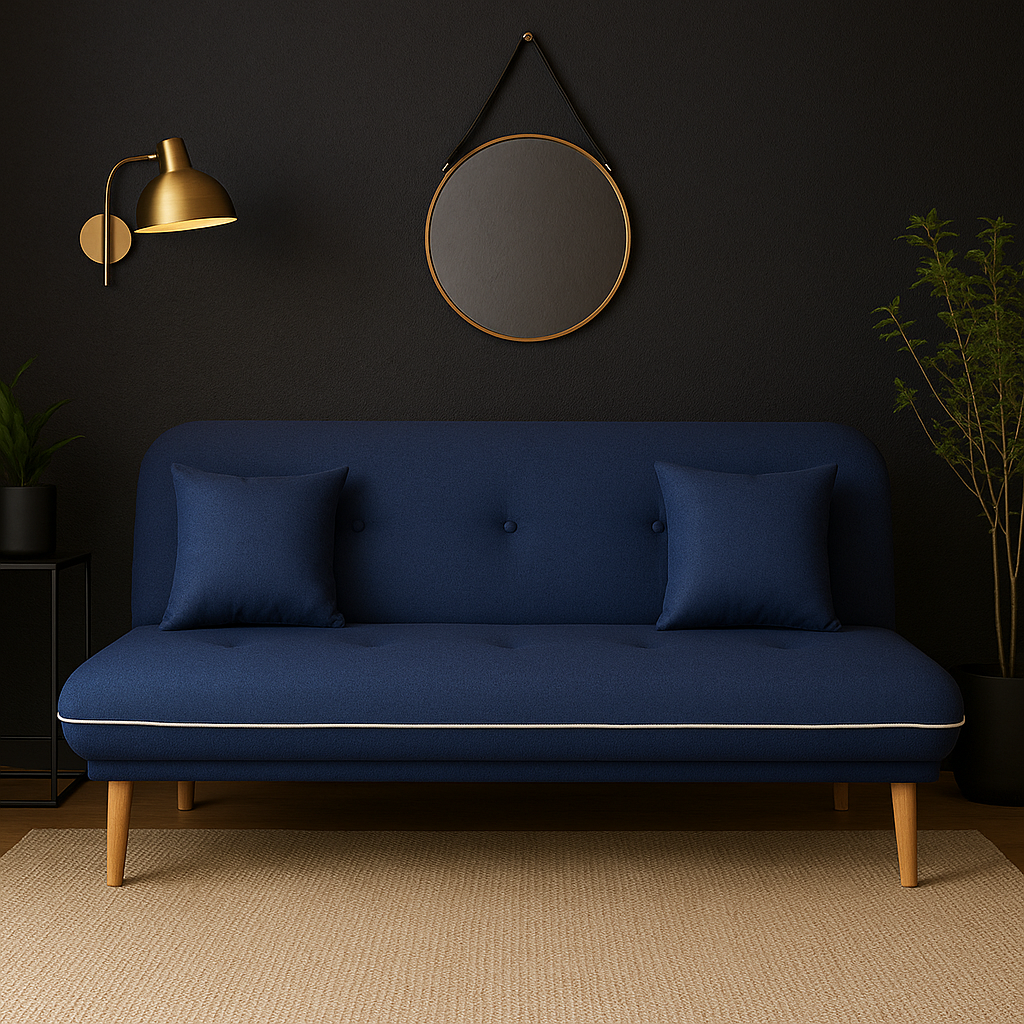 Sofa Cama Caladium Azul