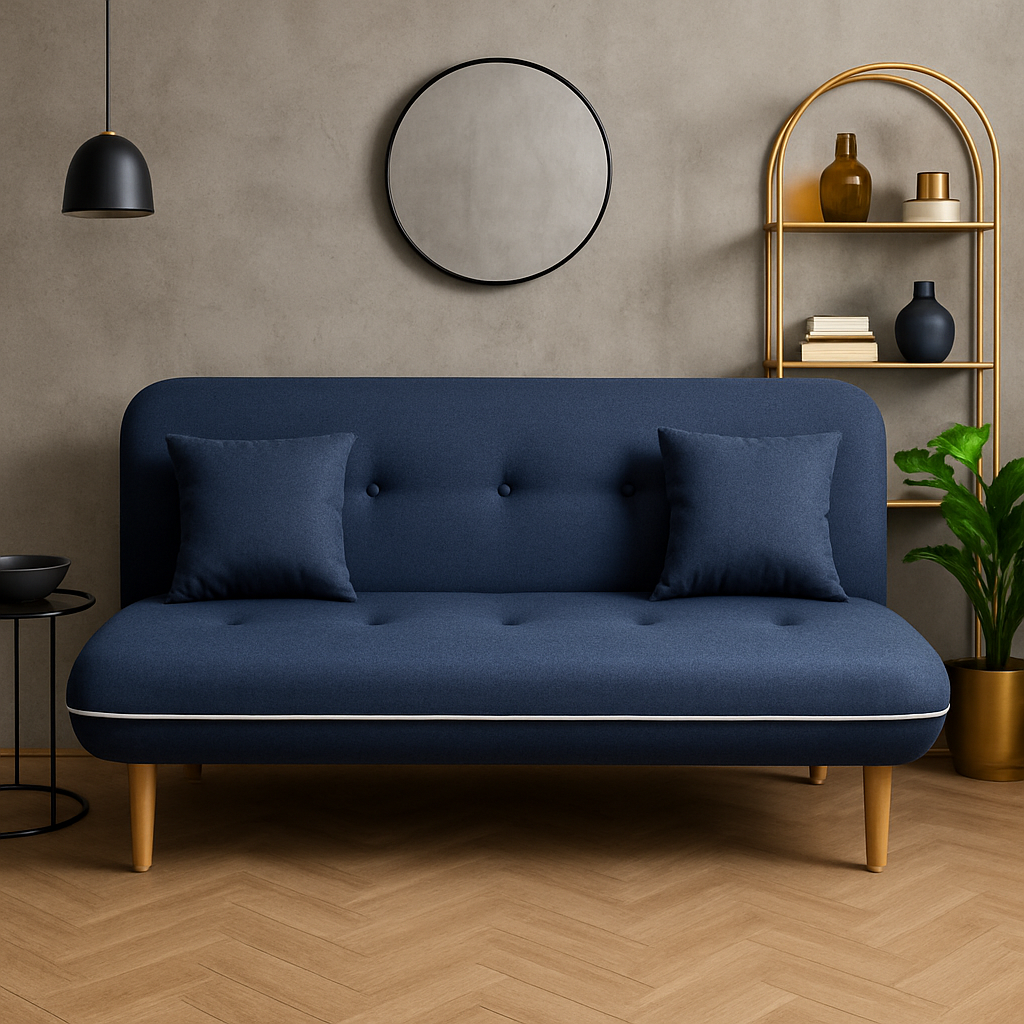 Sofa Cama Caladium Azul