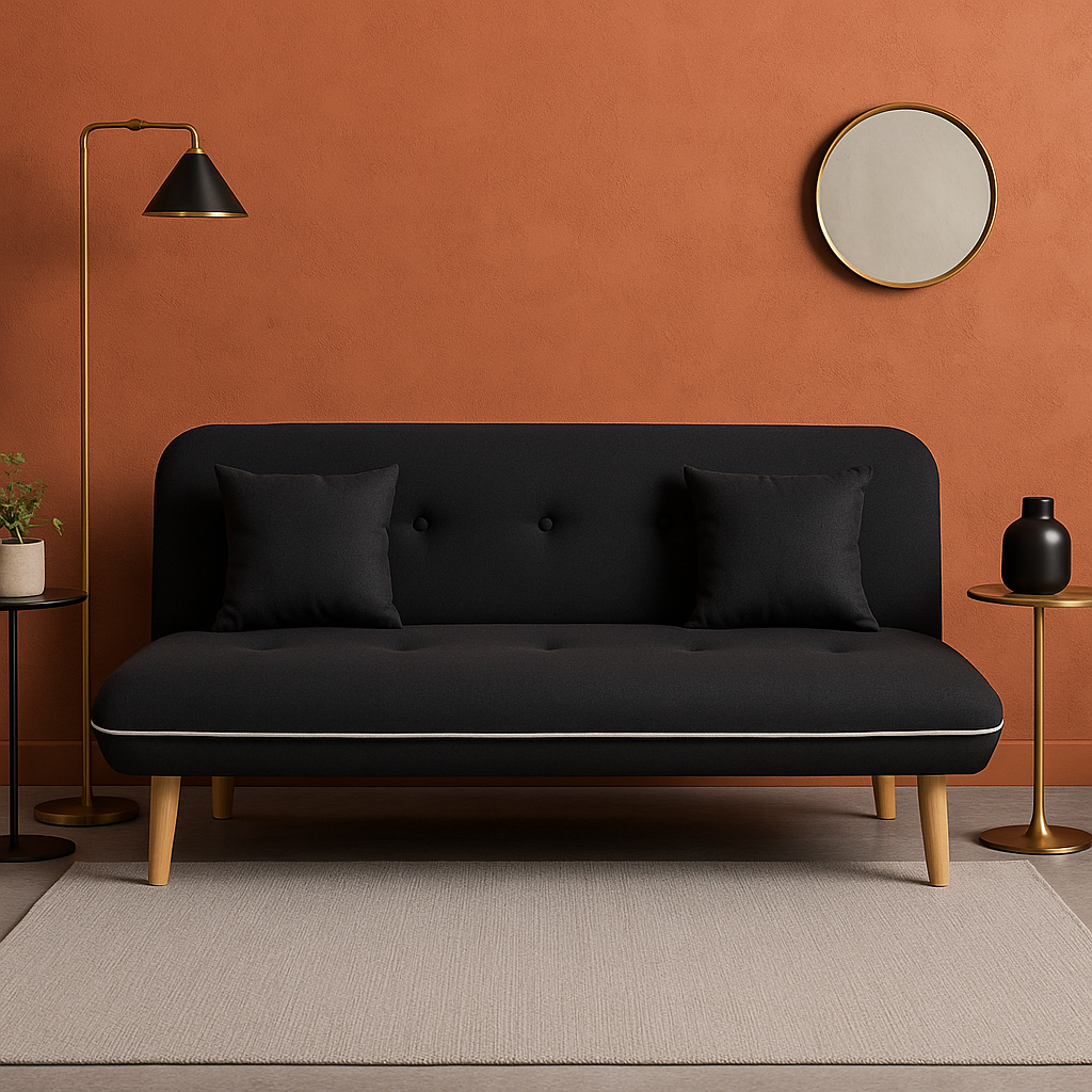 Sofa Cama Caladium Negro
