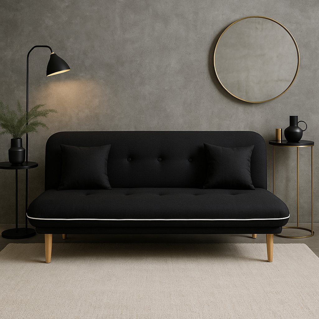Sofa Cama Caladium Negro