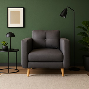 Sillon Cubo Gris