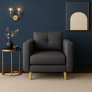 Sillon Cubo Gris