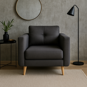 Sillon Cubo Gris