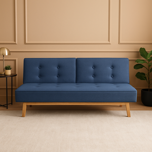 Sofa Cama Margarita Azul