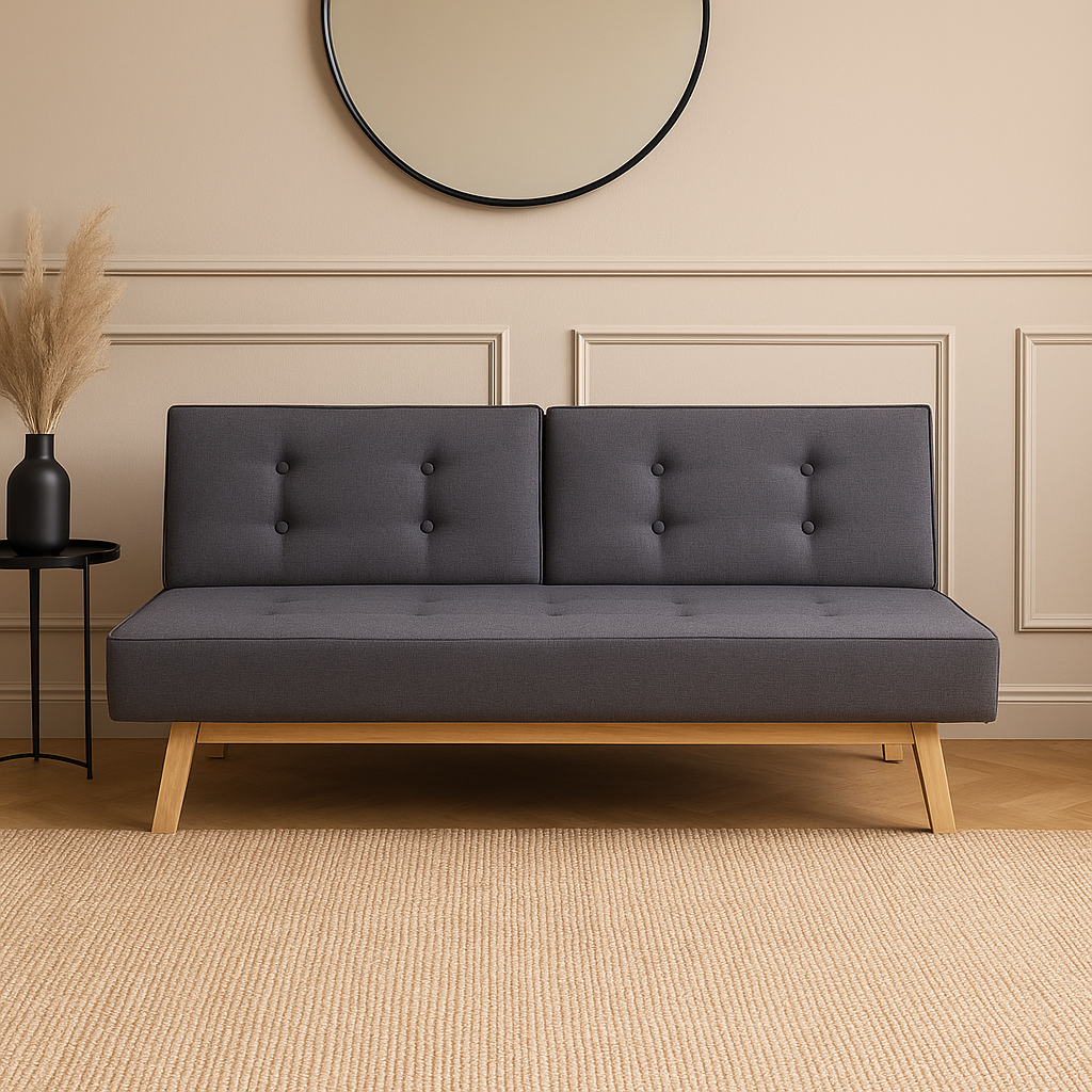 Sofa Cama Margarita Gris