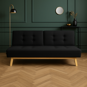 Sofa Cama Margarita Negro